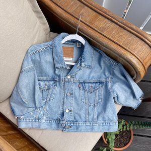Levis Short Sleeve Jean Jacket
